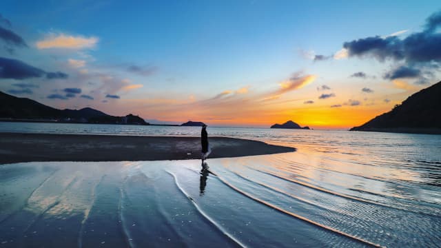 和歌山県有田郡の西広海岸