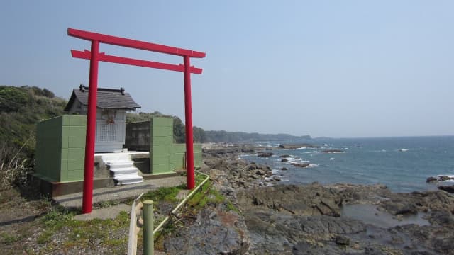 和歌山県東牟婁郡の南方曼陀羅の風景地（金刀比羅神社）