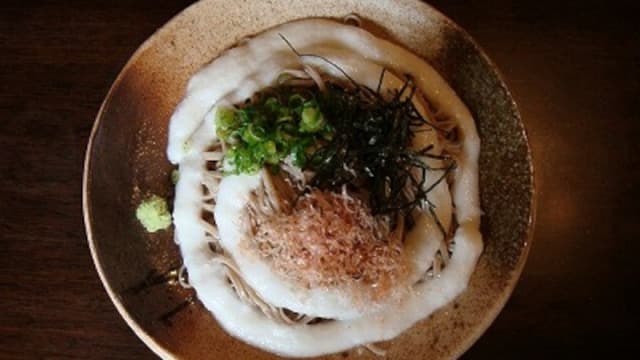 とろろそば