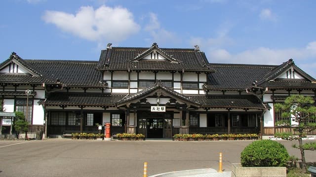 島根県出雲市の旧大社駅