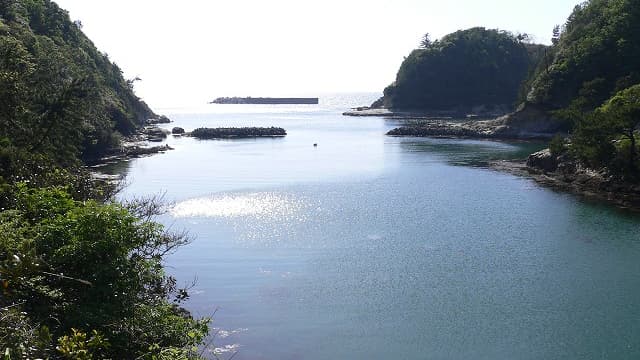 島根県大田市の温泉津沖泊