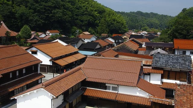 島根県大田市の石見銀山遺跡