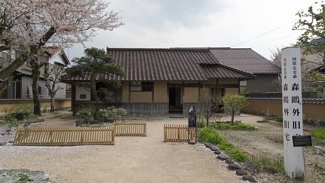 島根県鹿足郡の森鷗外旧宅