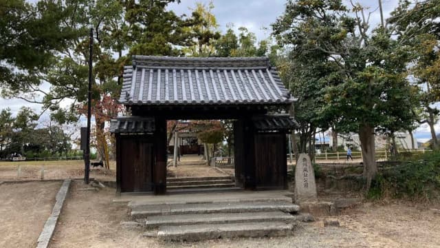 岡山県岡山市の撫川城跡（芝場城跡）