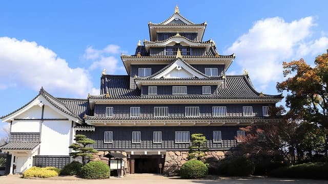 岡山県岡山市の岡山城跡