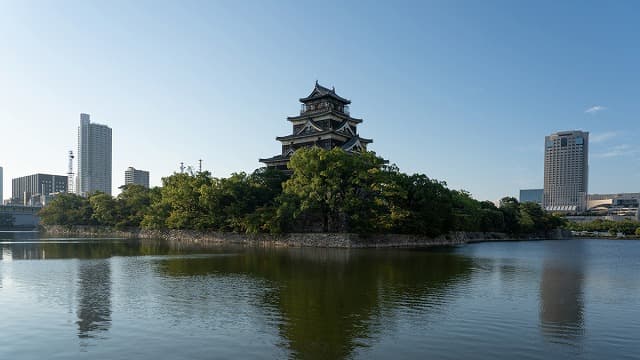 広島県広島市の広島城跡