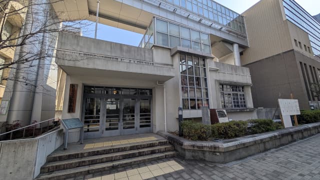 広島県広島市の袋町小学校平和資料館