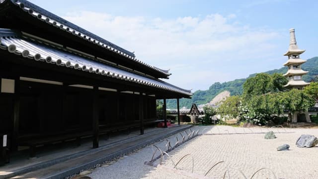 広島県呉市の蒲刈島御番所跡