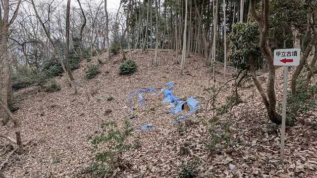 広島県安芸高田市の甲立古墳