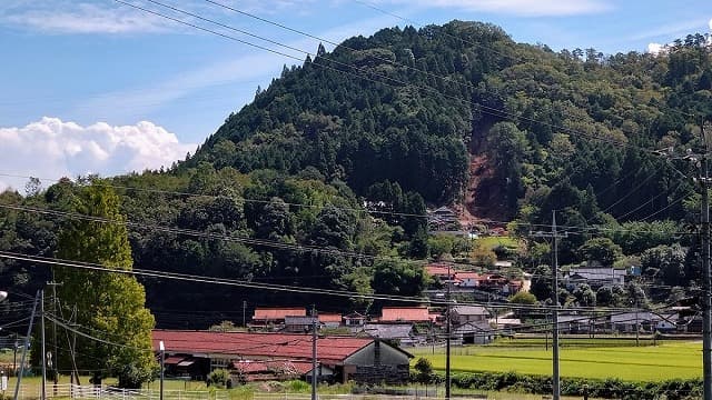 広島県安芸高田市の毛利氏城跡（多治比猿掛城跡）