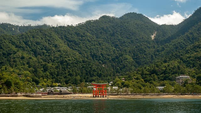 広島県廿日市市の宮島（厳島）