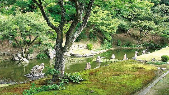山口県宇部市の宗隣寺庭園