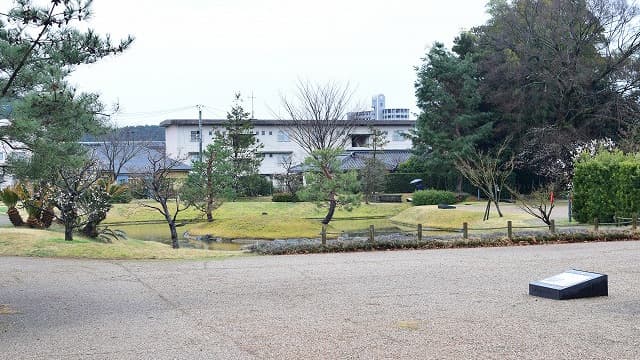 山口県山口市の大内氏遺跡（館跡）