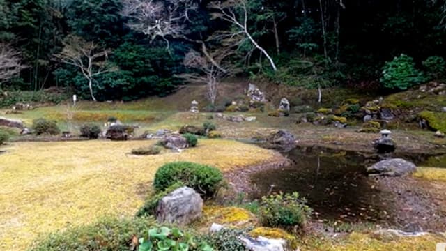 山口県山口市の善生寺庭園