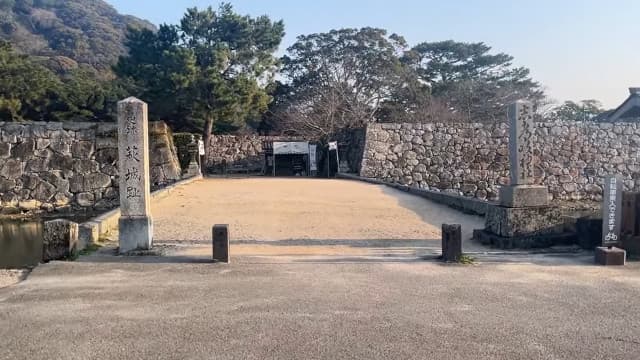 山口県萩市の萩城跡