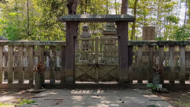 山口県萩市の萩藩主毛利家墓所