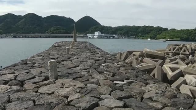 山口県萩市の恵美須ヶ鼻造船所跡
