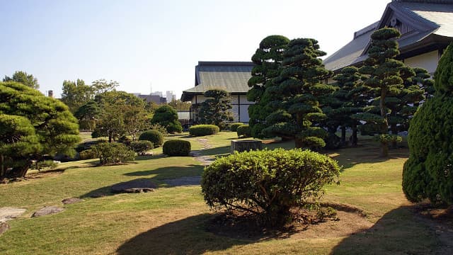 徳島県徳島市の旧徳島城表御殿庭園
