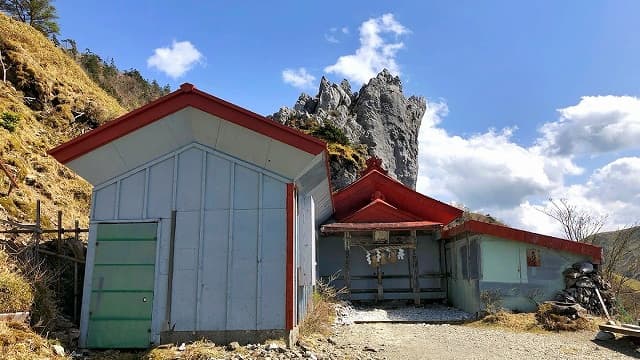 徳島県三好市の剣山＿大剣神社