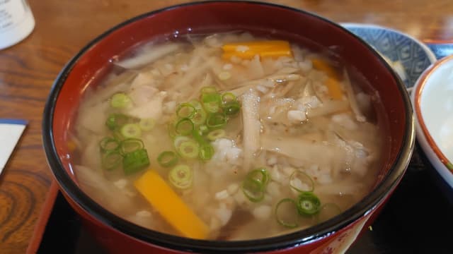 そば米雑炊／そば米汁