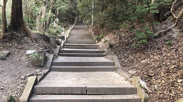 香川県三豊市の讃岐遍路道（曼荼羅寺道）