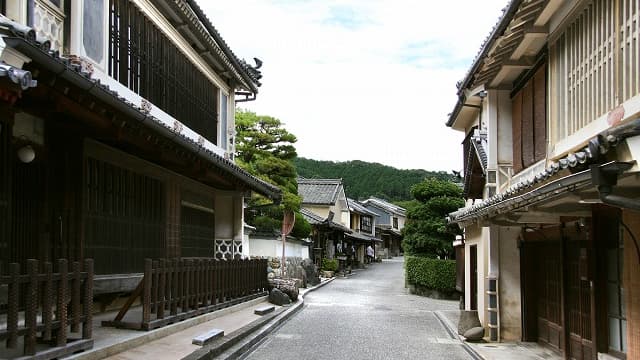 愛媛県喜多郡の八日市・護国の町並み