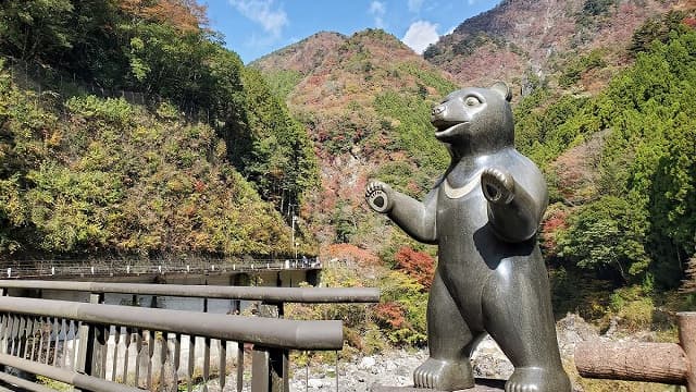 高知県香美市のべふ峡渓谷