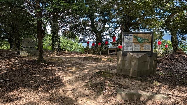 佐賀県唐津市の獅子城跡