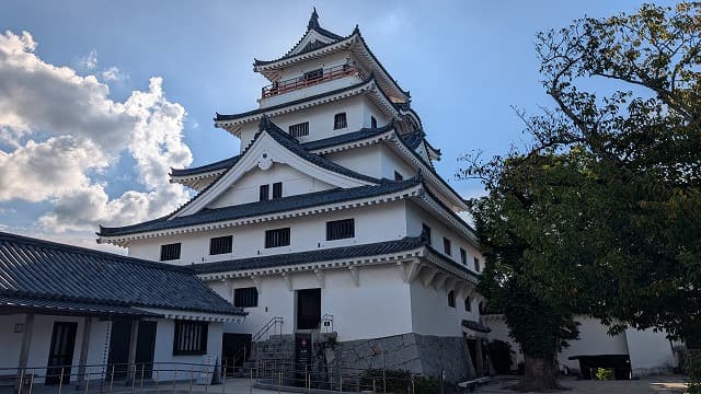 佐賀県唐津市の唐津城跡