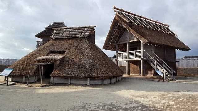 佐賀県神埼郡の吉野ケ里遺跡