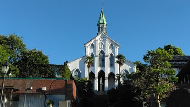 長崎県の大浦天主堂境内