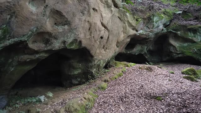 長崎県佐世保市の泉福寺洞窟