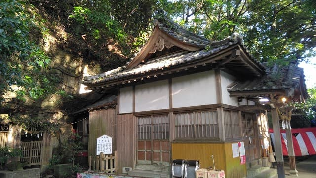 長崎県佐世保市の平戸領地方八竒勝（平戸八景）巌屋宮