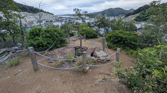 長崎県対馬市の塔の首遺跡