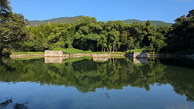 長崎県対馬市の対馬藩お船江跡