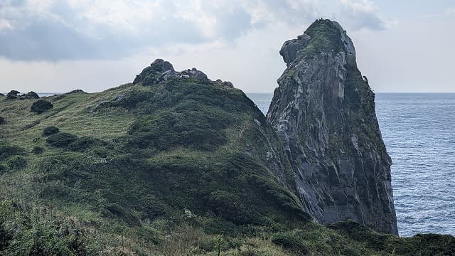 長崎県壱岐市の猿岩