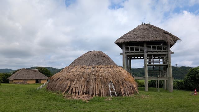 長崎県壱岐市の原の辻遺跡