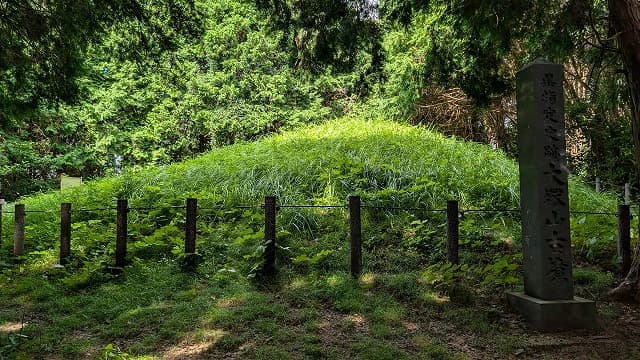 長崎県壱岐市の大塚山古墳