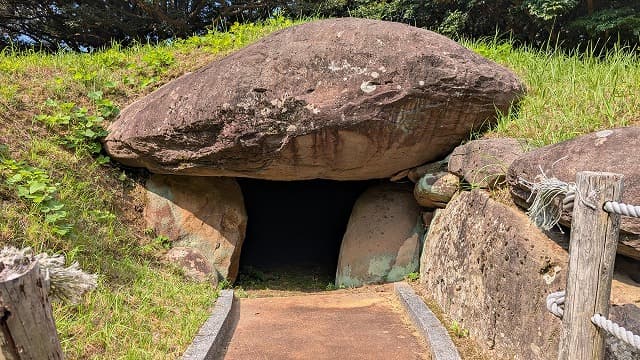 長崎県壱岐市の百合畑古墳群