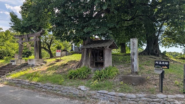 熊本県熊本市の御領貝塚