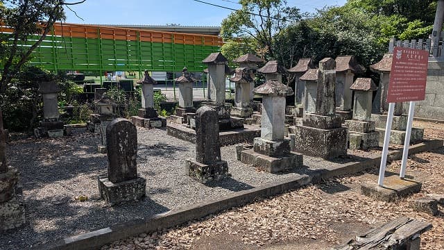熊本県熊本市の大慈寺境内
