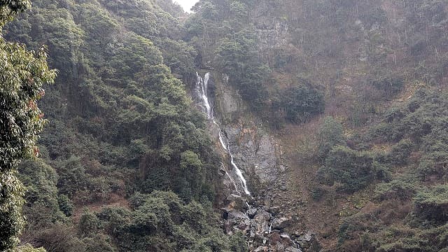 熊本県の肥後領内名勝地（走リ水ノ瀧）