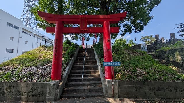 熊本県玉名市の稲荷山古墳