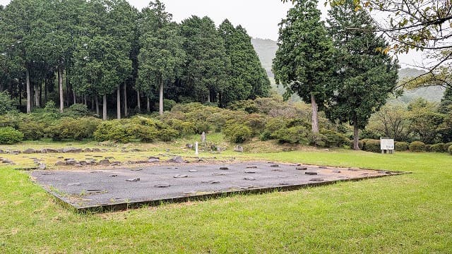 熊本県山鹿市の隈部氏館跡