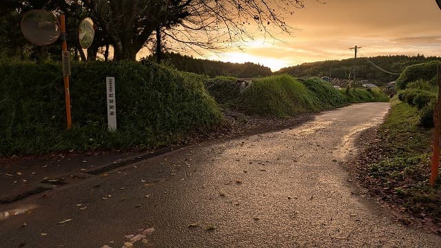 熊本県山鹿市の岩間間道