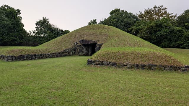 熊本県山鹿市のオブサン古墳