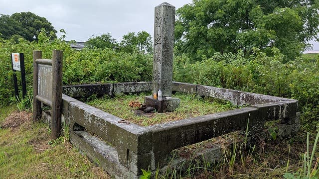 熊本県菊池市の菊池氏遺跡（菊之池城）