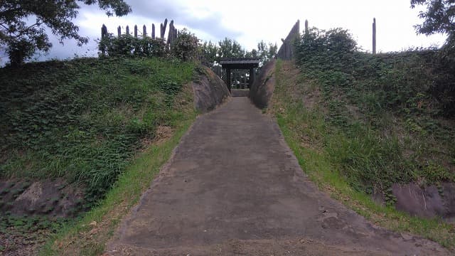 熊本県の宇土城跡