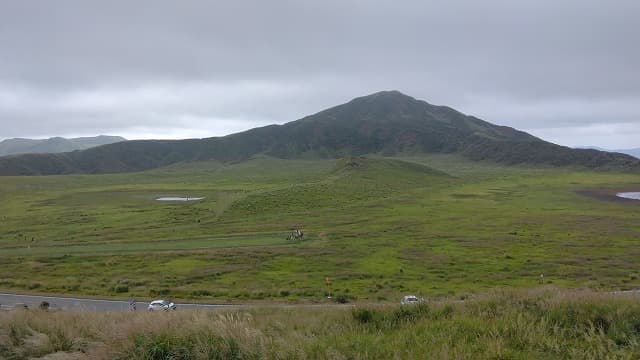 熊本県阿蘇市の草千里ヶ浜