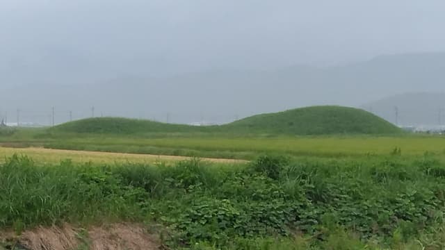 熊本県阿蘇市の長目塚古墳